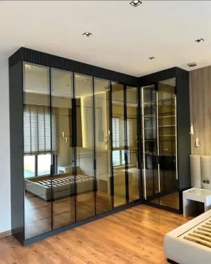 Tủ Ecoplast cánh kính cường lực TK3