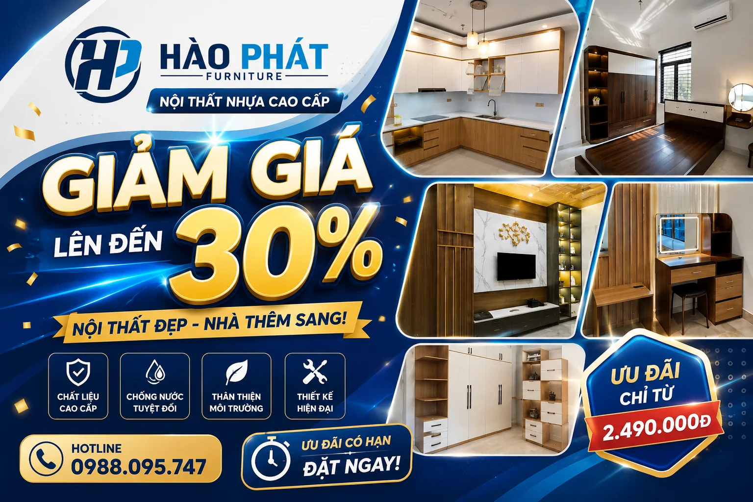 NỘI THẤT NHỰA CAO CẤP HÀO PHÁT _ Thiết kế Website 0582 611 569 Nhi