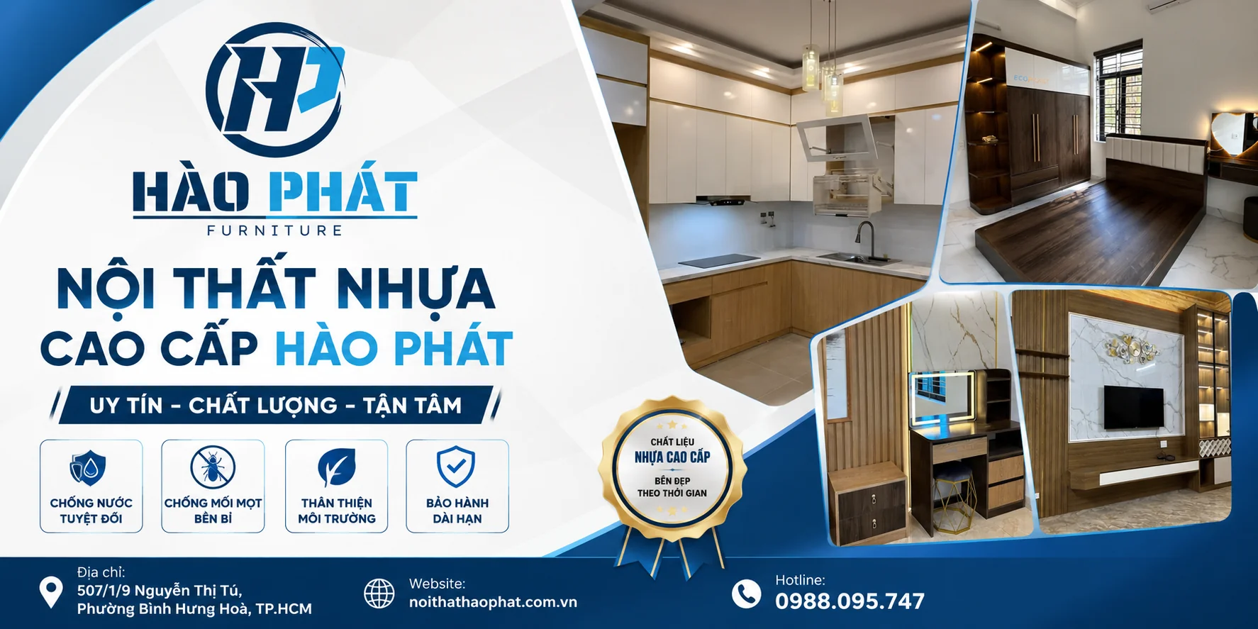NỘI THẤT NHỰA CAO CẤP HÀO PHÁT _ Thiết kế Website 0582 611 569 Nhi